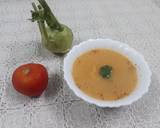 Kohlrabi n tomato soup recipe step 2 photo