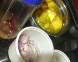 A picture of step 1 of Doi-Katla Kalia (Carp in the Yoghurt Curry).