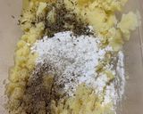 A picture of step 1 of Mashed Potato fries.