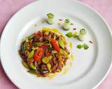 Sambal goreng cumi asin pete langkah memasak 5 foto