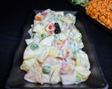 A picture of step 3 of Russian Salad.