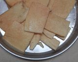 A picture of step 1 of Large tuber elephant yam crispy slices.