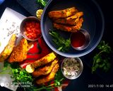 वेज ब्रेड पकोडा (veg bread pakoda recipe in Hindi) रेसिपी चरण 9 फोटो