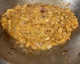 A picture of step 2 of Dal khichdi.