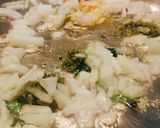 A picture of step 1 of Soya mince lasagne.