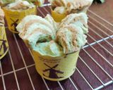 Foto langkah ke 6 dari resep Bolu Kukus Mekar (mekar sempurna).