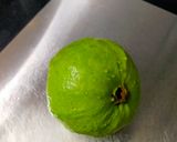 A picture of step 1 of Guava Sharbat.