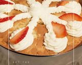 Foto langkah ke 5 dari resep Erdbeer Käsesahne Bienenstich kuchen.