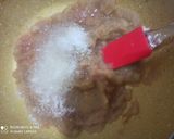 A picture of step 2 of Apple pomegranate jam.