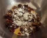 Datolyás banános gyümölcskenyér kukoricadarával recept fázis 3 fotója