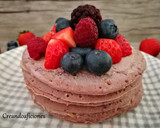 Foto del paso 5 de la receta: Tortitas con frutos rojos