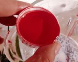 A picture of step 3 of Milk falooda drink.