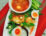รูปขั้นตอนการทำที่ 4 ของ ขนมจีนน้ำยากะทิ (ปลาทับทิม)