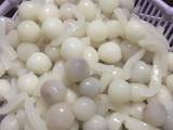 Chè bột lọc bước làm 4 hình