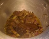 A picture of step 2 of Yarkand ka pulao.