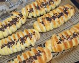 Foto langkah ke 8 dari resep Roti Pisang Cokelat (Tanpa Ulen).