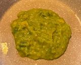 A picture of step 2 of Avocado pancakes.