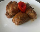A picture of step 11 of Tamarind glazed chicken #festive contest#Mombasa.
