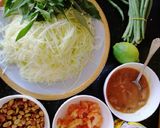 Hình bước làm 1 của món Som Tum