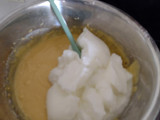 Queque de yogurt marmoleado