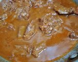 A picture of step 4 of Mutton kadahi.