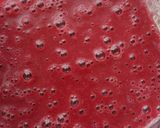 A picture of step 3 of Vickys Pink Valentines Day Pancakes, GF DF EF SF NF.