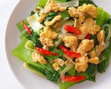 Foto langkah ke 4 dari resep Pokcoy Cah Telur.