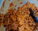 Foto langkah ke 3 dari resep Sambal Merah Tempe, Teri, dan Kacang Tanah.