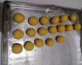 Foto langkah ke 6 dari resep Nastar takaran sendok anti gagal no butter no mixer untuk pemula.