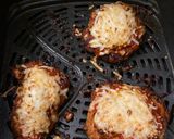 A picture of step 3 of Air fried chicken Parmesan.