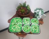 Foto langkah ke 6 dari resep Ketan Srikaya (rasa pandan keju).