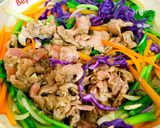 A picture of step 5 of Stir-Fried Beef Pho Noodles.
