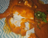 Foto del paso 6 de la receta: Bacalao Skrey en salsa de tomate 🍅 aromatizada de langostinos