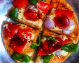 आटे का पिज़्ज़ा (aate ka pizza recipe in Hindi) रेसिपी चरण 14 फोटो