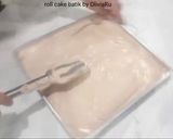 Foto langkah ke 8 dari resep Roll cake brownies batik.