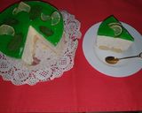 Pas rețetă Cheesecake cu lime și mentă 6 fotografie