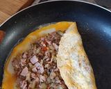 Omlet w innej wersji krok przepisu 5 zdjęcie
