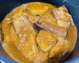 Gambar langkah 3 resipi 👩‍🍳Pajeri Terung Nanas🍆🍍.