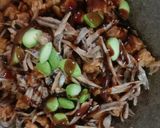 Foto langkah ke 6 dari resep Tumis Tempe Teri Saos Tiram.