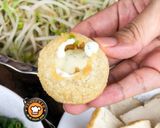Gambar langkah 8 resipi Pani Puri.