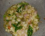 A picture of step 2 of Susla / Pori Upma.