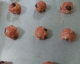 Foto del paso 3 de la receta: 🌺Galletas de fresa con avena y chispas de chocolate🌺
