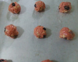 Foto del paso 3 de la receta: 🌺Galletas de fresa con avena y chispas de chocolate🌺