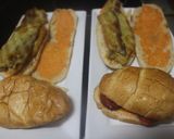 A picture of step 6 of Rolls with Chorizo and Bacon.