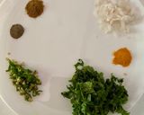 A picture of step 2 of Chickpeas Tikki.