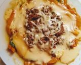 Foto del paso 1 de la receta: Zapallitos y calabacín gratinados con salsa bolognesa (keto)