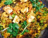 A picture of step 5 of Shahi Gobi mater keema.