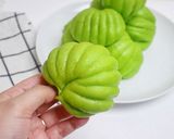 Foto langkah ke 3 dari resep Mantou Bayam / Bakpao Bayam / Spinach Steamed Bun.
