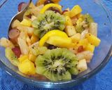 A picture of step 3 of Sweet and tangy fruit salad.