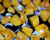 A picture of step 1 of Squash Soup.